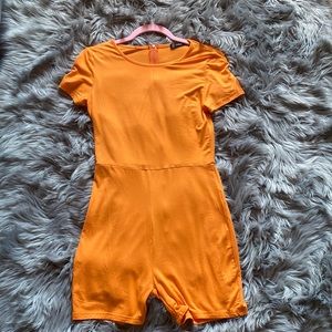 Orange romper